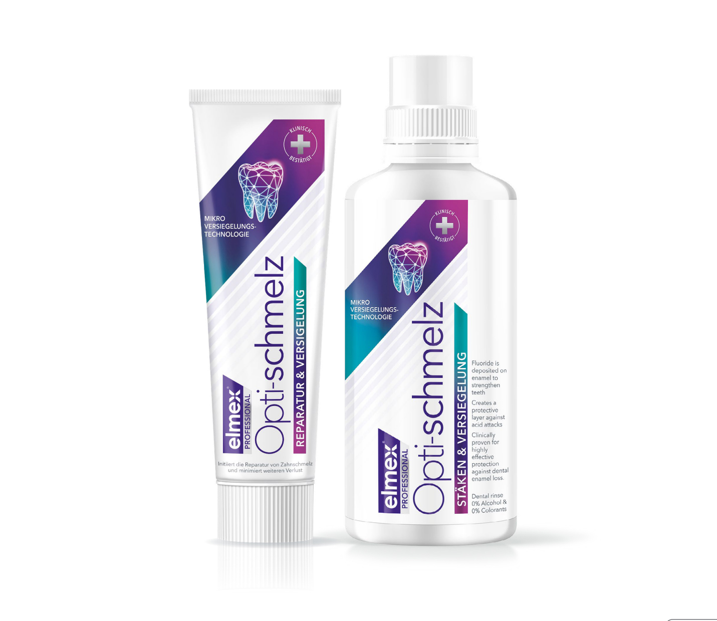 Zahnpasta optischmelz von elmex